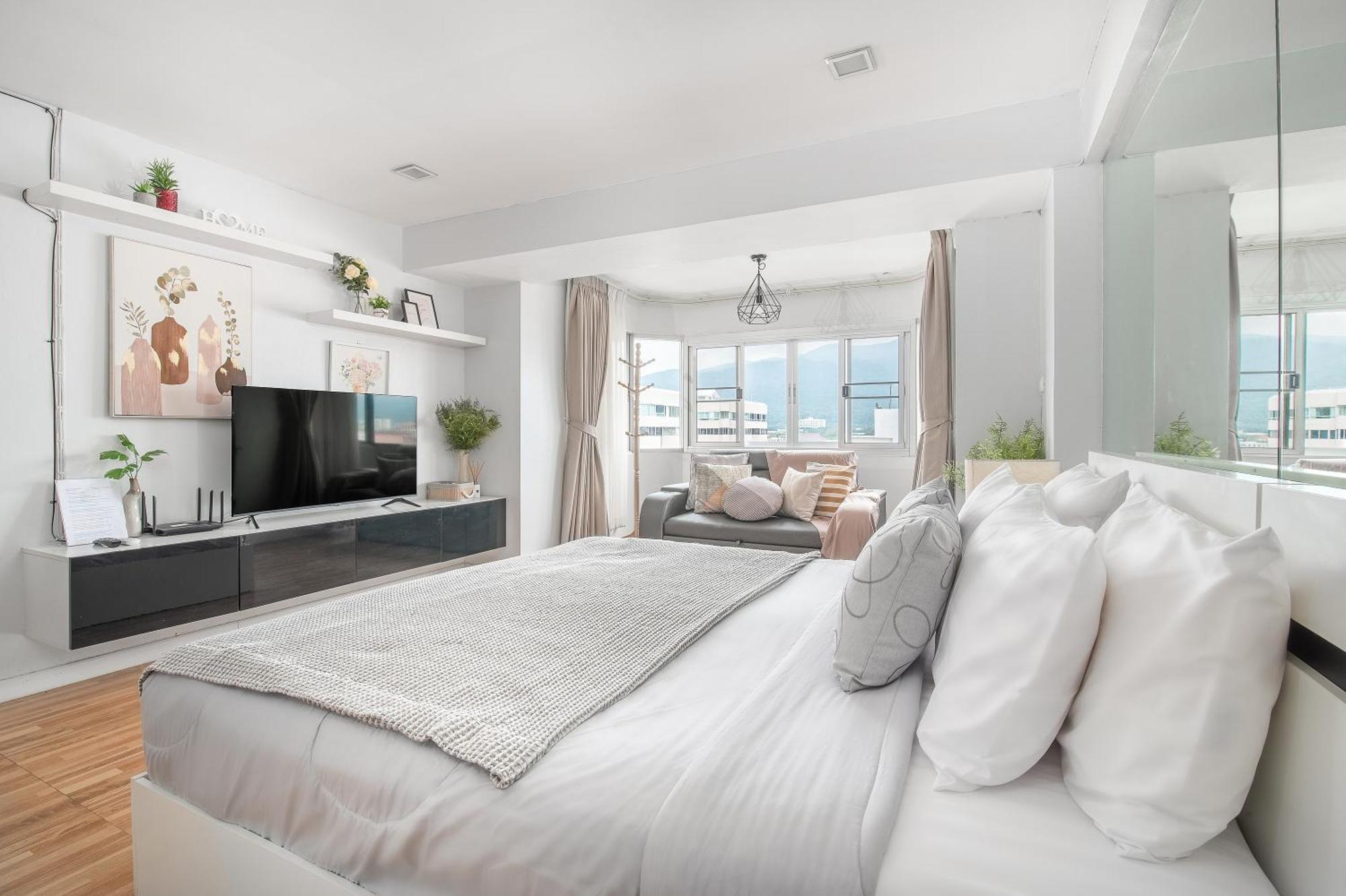Cozy A At Nimman Studio Room In Condominium شيانغ ماي المظهر الخارجي الصورة